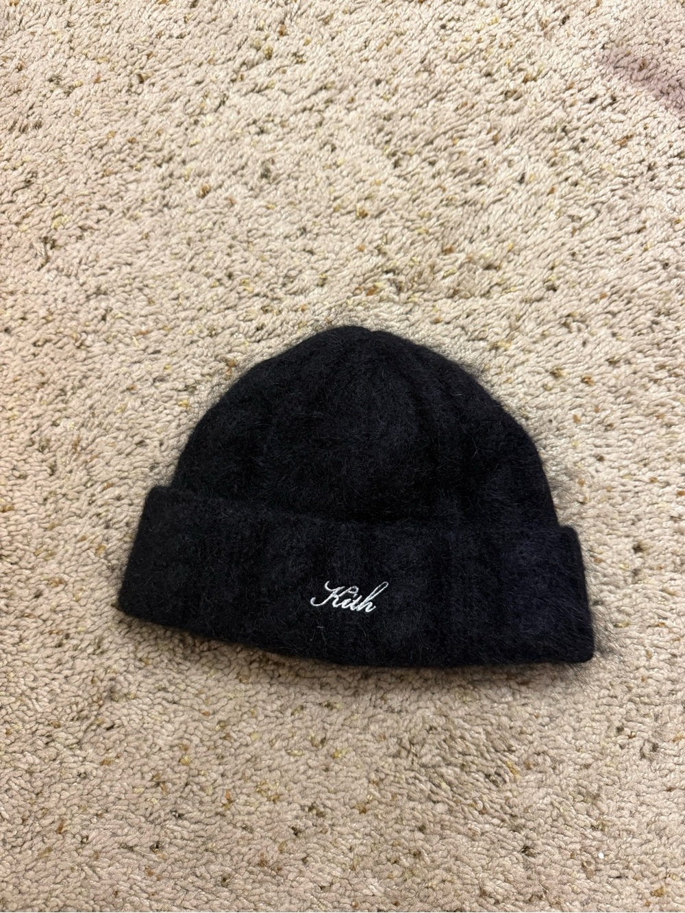 NEW Kith Kithmas Script Mia Beanie Black